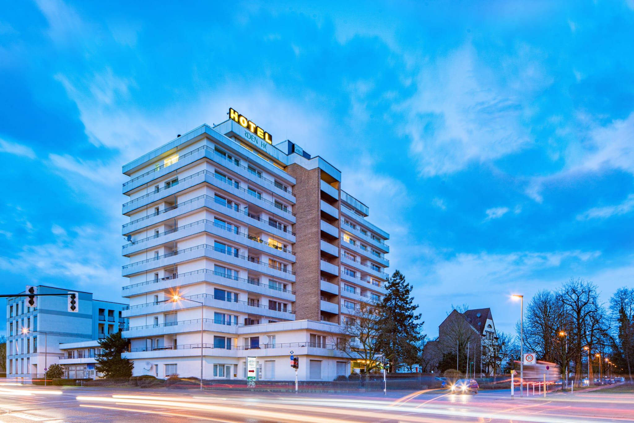 Before renovation – Garden Hotel Krefeld